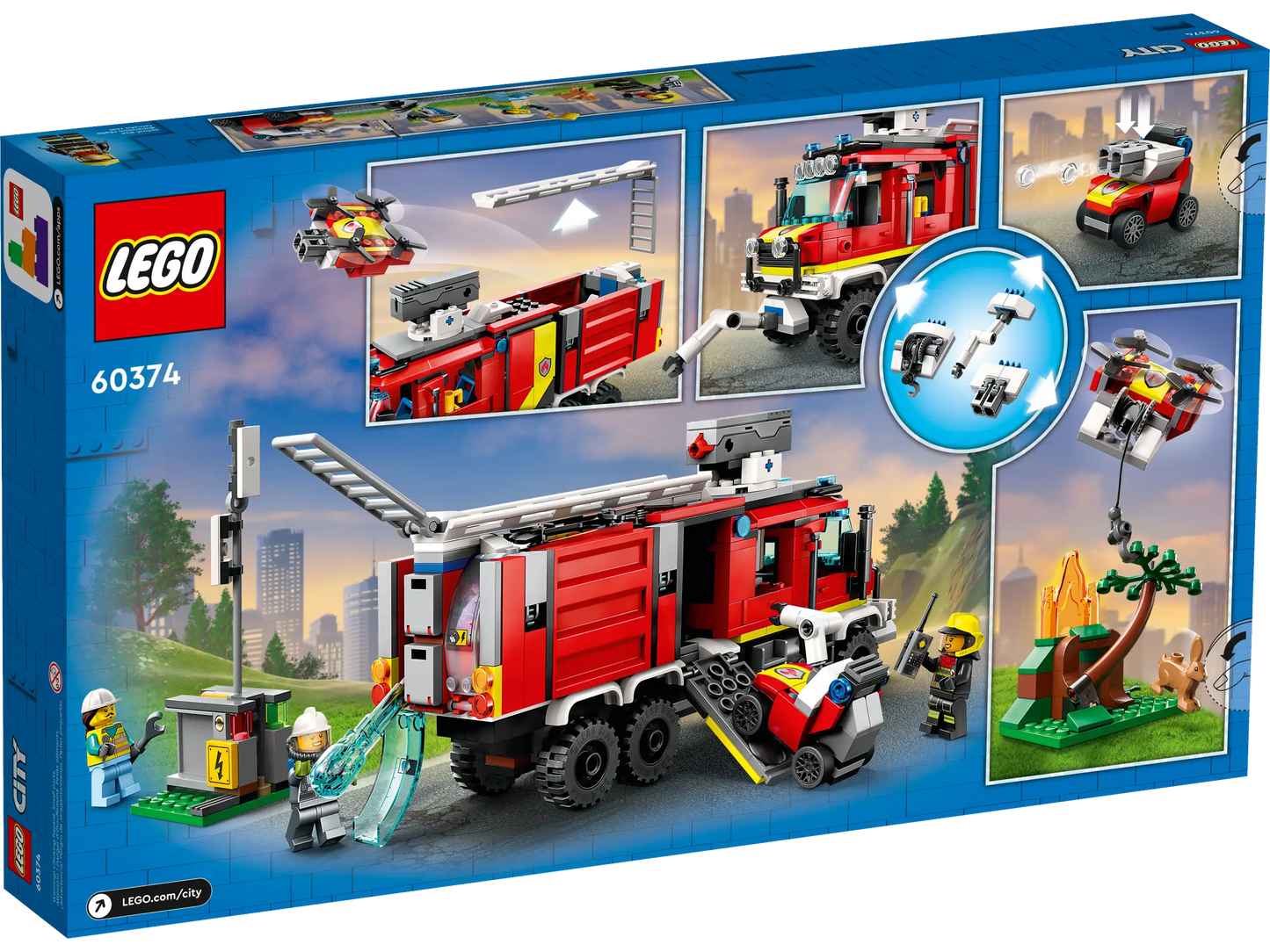 LEGO City Einsatzleitwagen der Feuerwehr (60374)