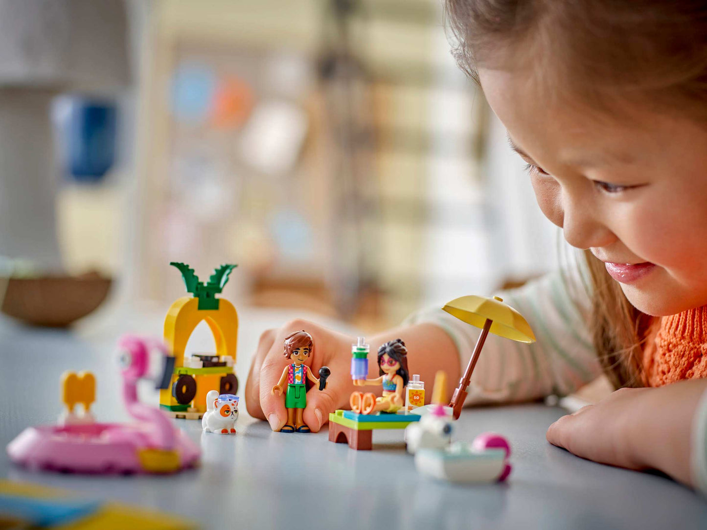 LEGO Friends Poolparty mit Einhorn und Flamingo (42658)