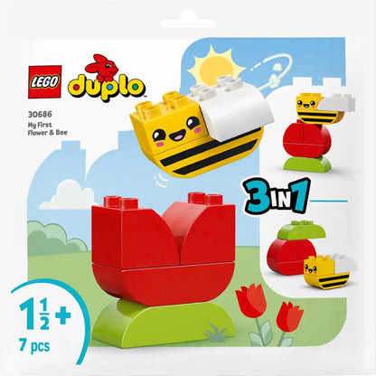 LEGO DUPLO Polybag Meine erste Blume mit Biene (30686)