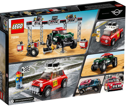 LEGO Speed Champions Rallyeauto 1967 Mini Cooper S und Buggy 2018 Mini John Cooper Works (75894)