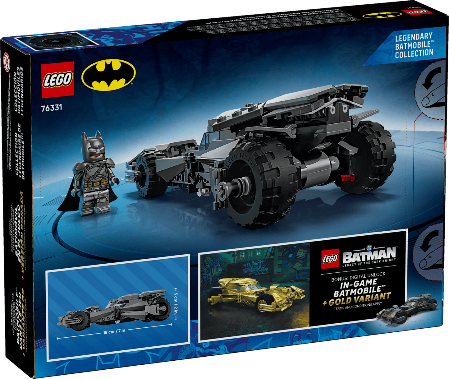 LEGO DC Super Heroes Batman vs. Superman: Batmobil (76331)