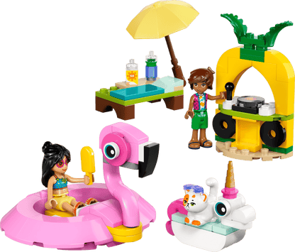 LEGO Friends Poolparty mit Einhorn und Flamingo (42658)
