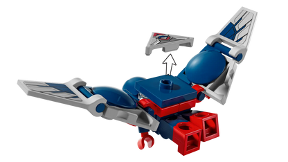 LEGO Marvel Super Heroes Showdown zwischen Captain America und Red Hulk (76292)