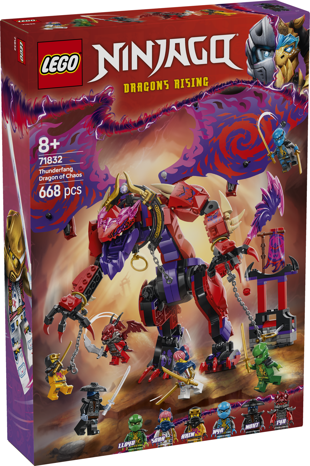 LEGO Ninjago Chaosdrache Donnerzahn (71832)