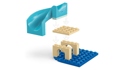 LEGO DreamWorks Gabby's Dollhouse: Meerjungfrau Gabbys Aquarium Abenteuer (11204)