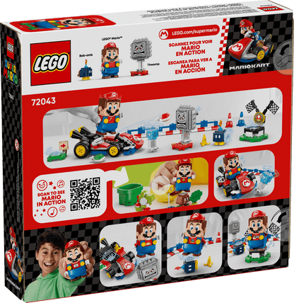 LEGO Super Mario - Mario Kart™ – Interaktiver LEGO® Mario™ & Standard-Kart (72043)