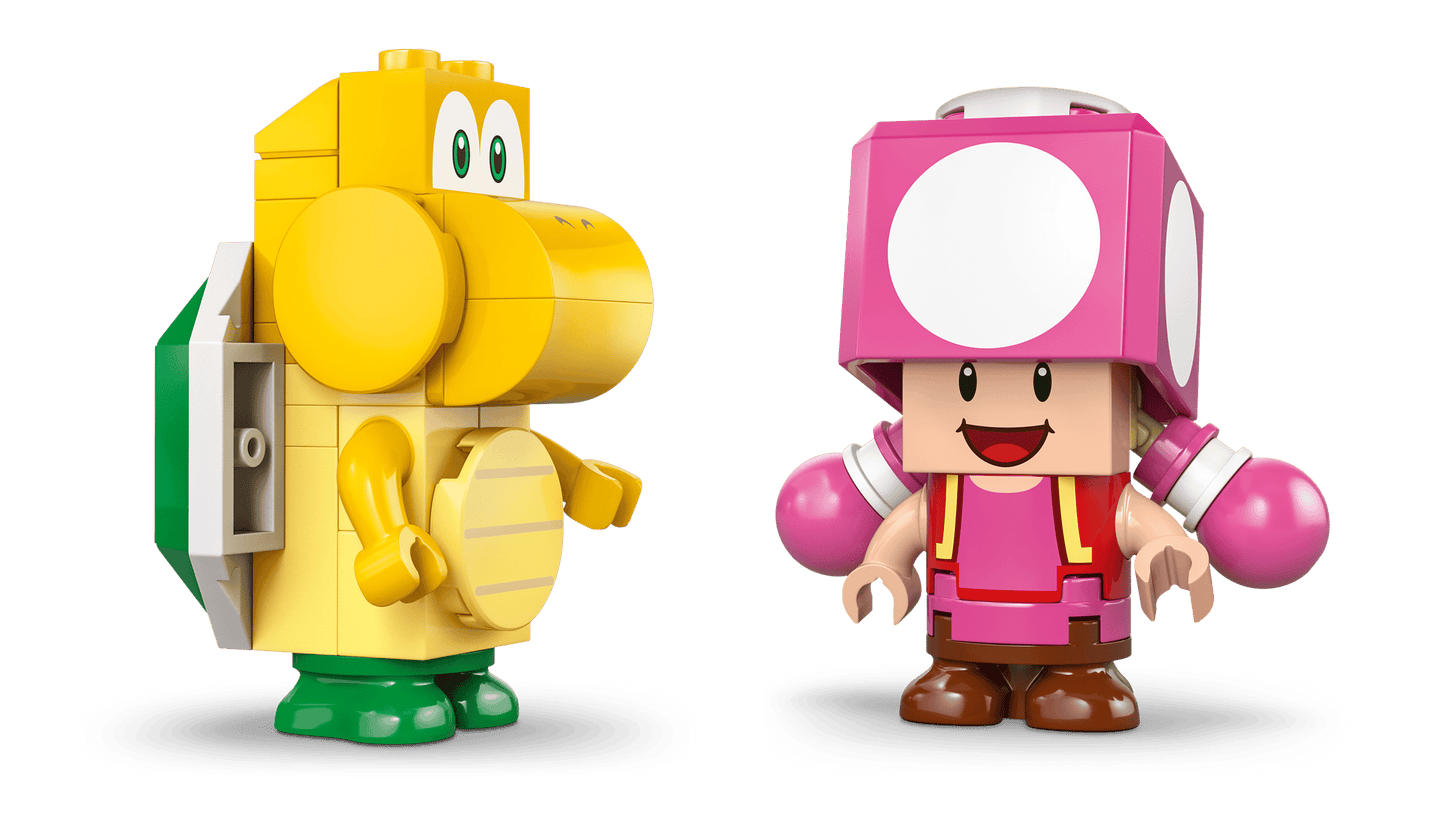 LEGO Super Mario - Mario Kart™ – Power-Up-Jagd mit Piranha-Pflanzen (72044)