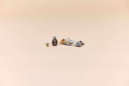 LEGO Star Wars Der Mandalorianer und Grogu auf ihrem Speeder Bike™ (75436)