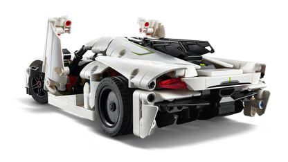 LEGO Technic Koenigsegg Jesko Absolut Supersportwagen in Weiß (42184)
