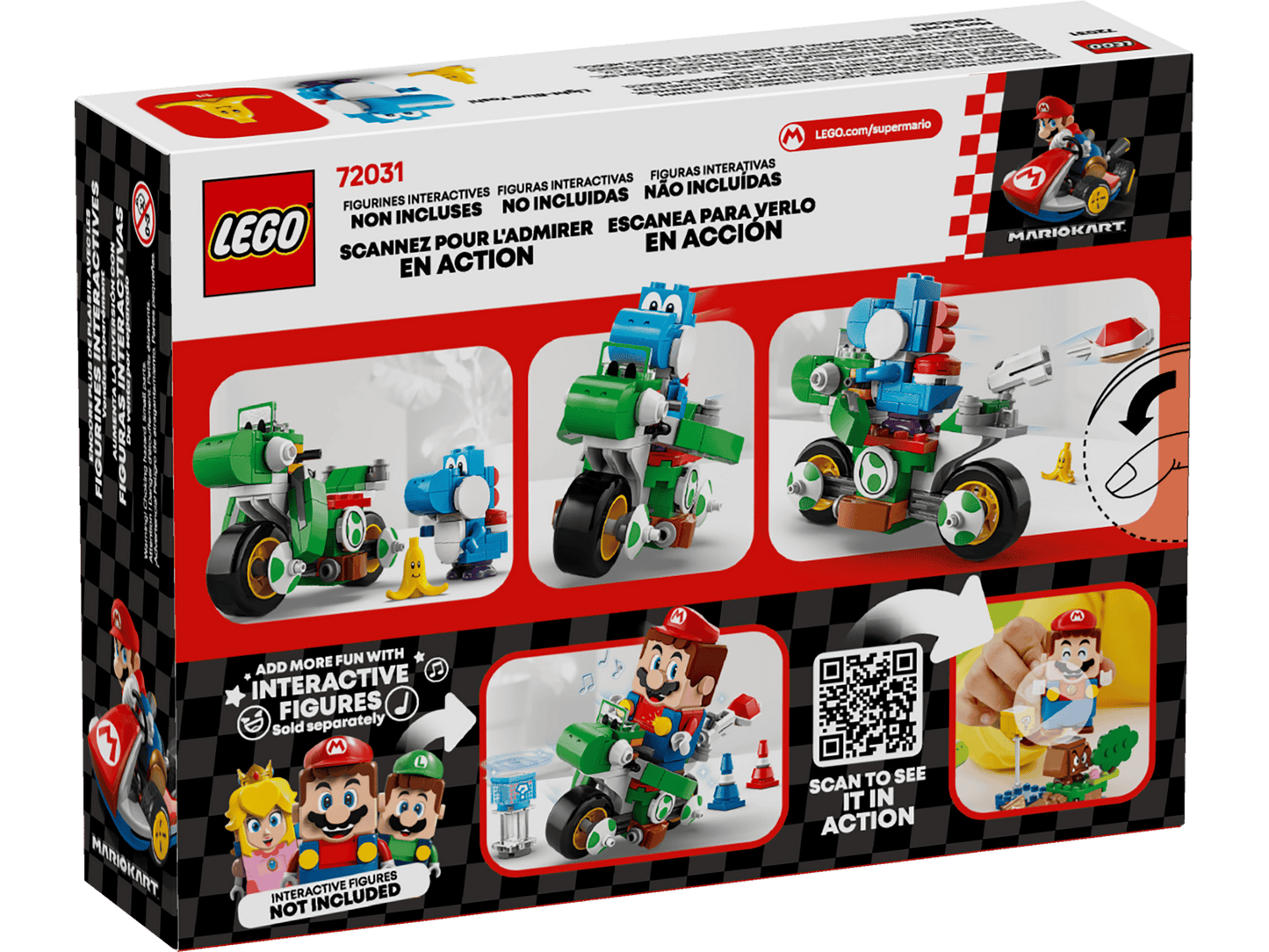 LEGO Super Mario - Mario Kart™ – Yoshi–Bike (72031)