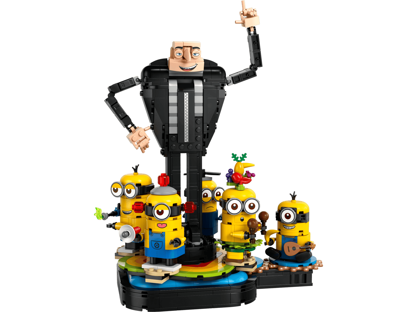 LEGO Minions: Gru und die Minions aus LEGO® Steinen (75582) aus "Ich - Einfach unverbesserlich 4"