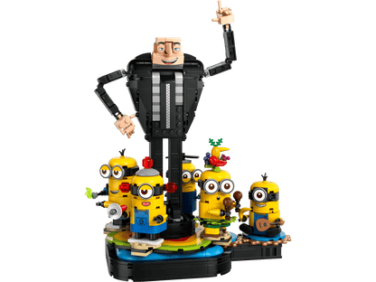 LEGO Minions: Gru und die Minions aus LEGO® Steinen (75582) aus "Ich - Einfach unverbesserlich 4"