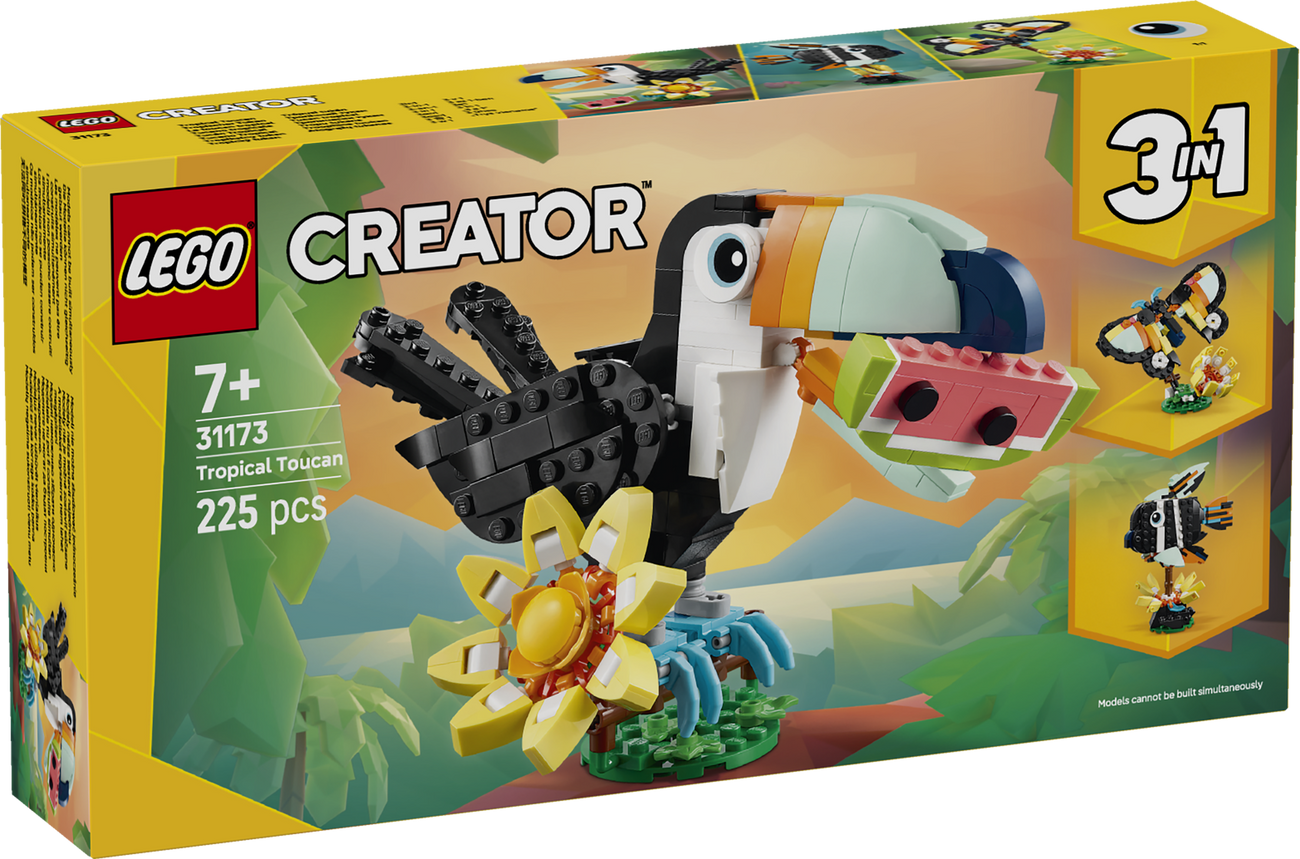 LEGO Creator 3in1 Wilde Tiere: Tropischer Tukan (31173)