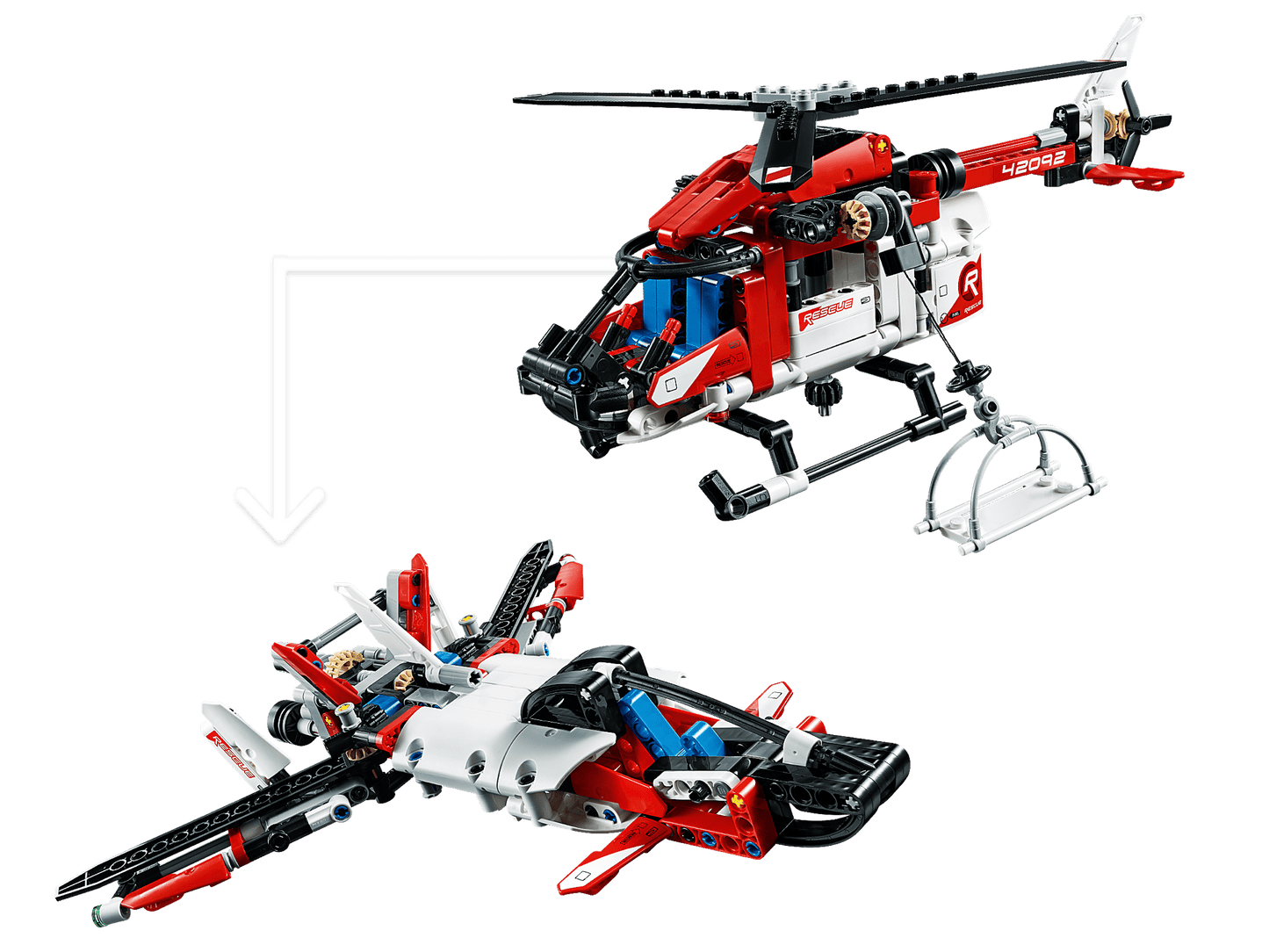 LEGO Technic Rettungshubschrauber (42092)
