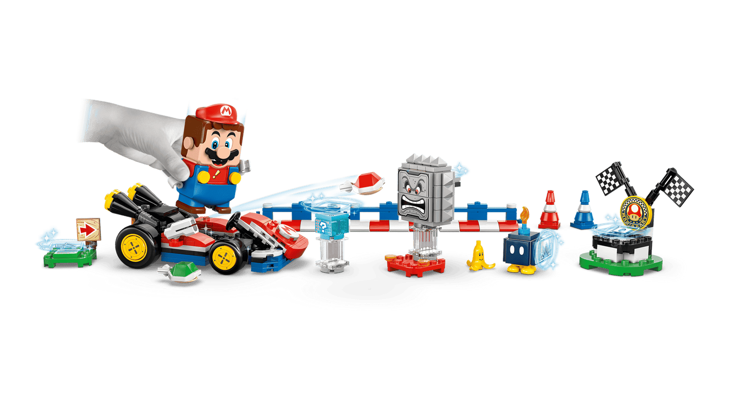 LEGO Super Mario - Mario Kart™ – Interaktiver LEGO® Mario™ & Standard-Kart (72043)