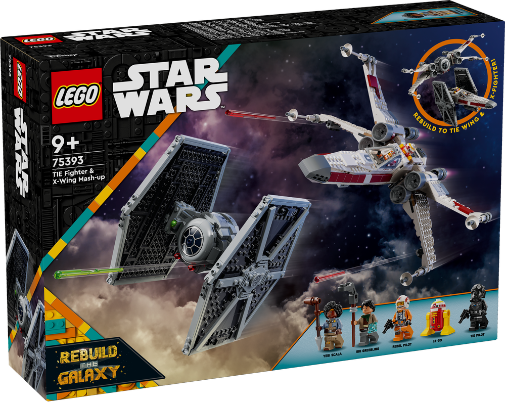 LEGO Star Wars Mashup aus TIE Fighter & X-Wing (75393)