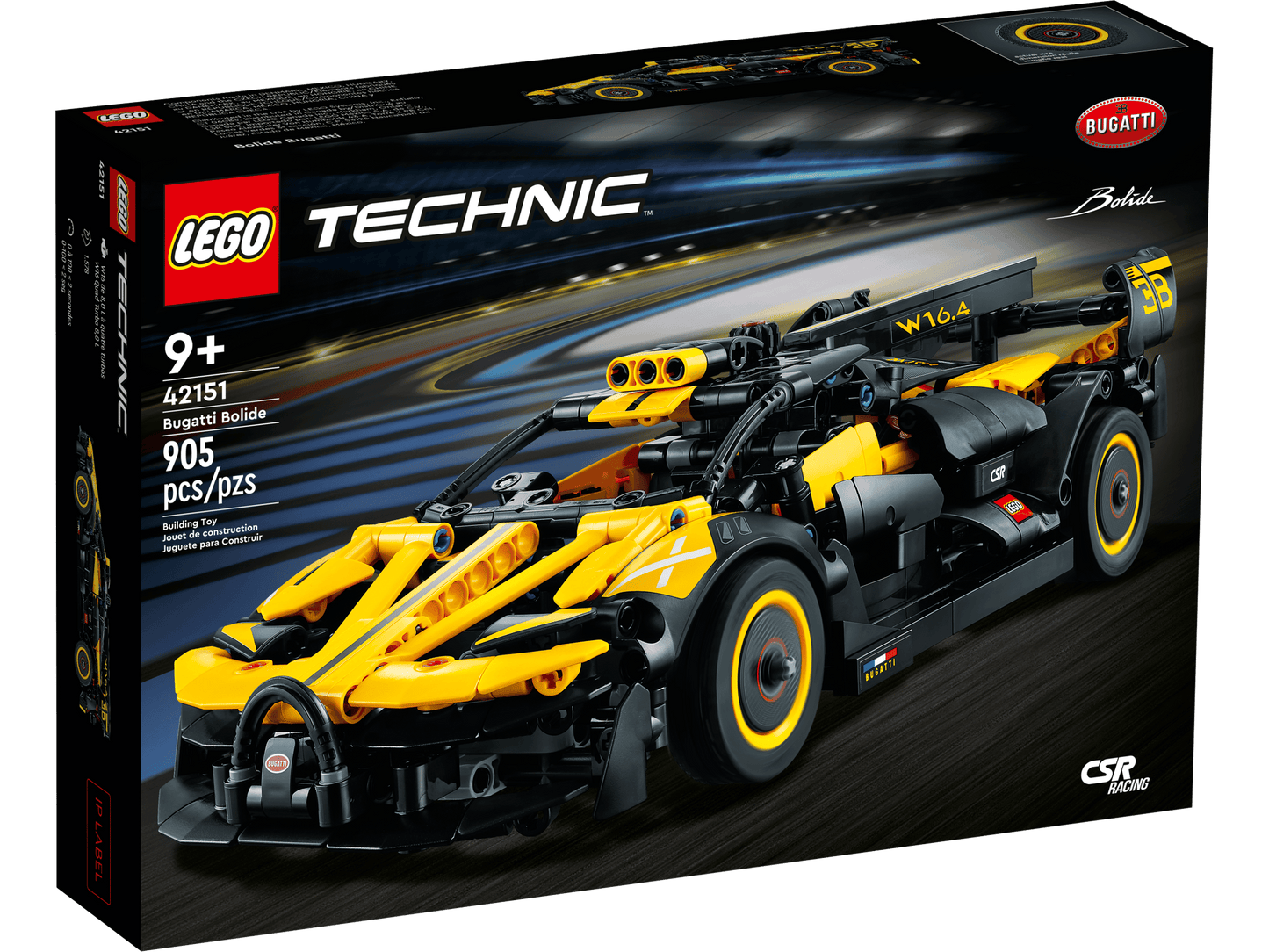 LEGO Technic Bugatti Bolide (42151) - gelb