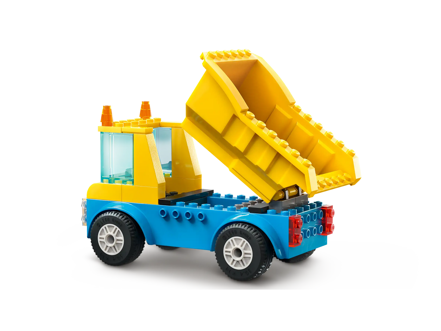 LEGO City Baufahrzeuge und Kran mit Abrissbirne (60391)