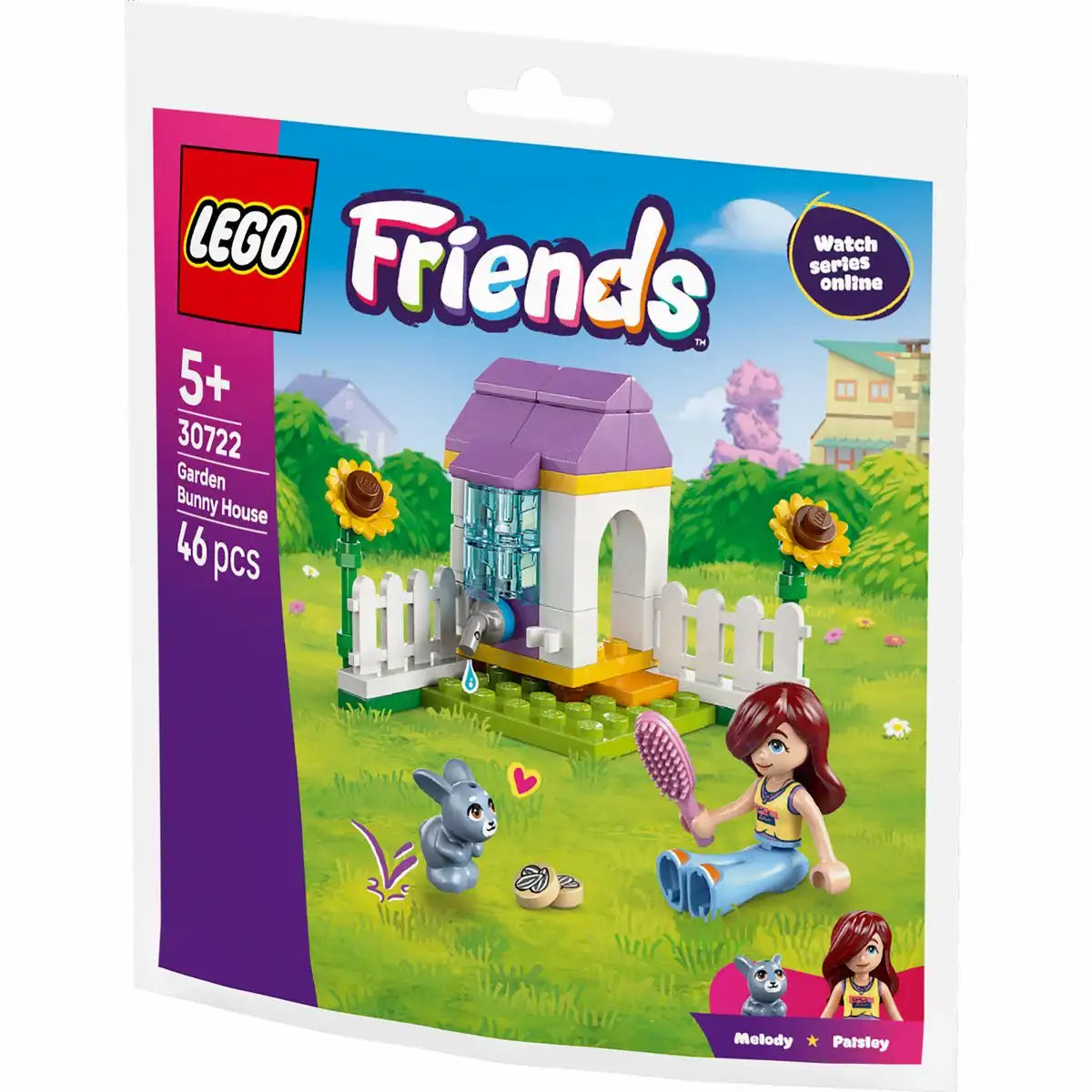 LEGO Friends Polybag Garten mit Hasenstall (30722)