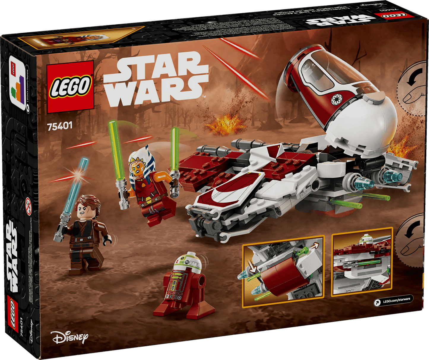 LEGO Star Wars Ahsokas Jedi Interceptor™ (75401)