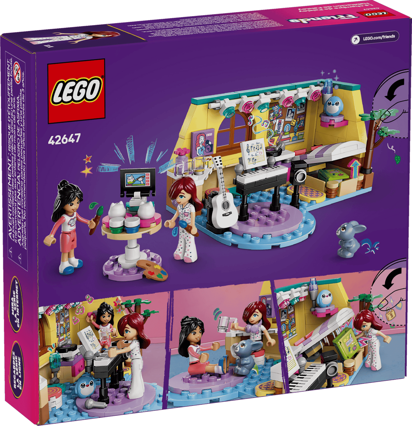 LEGO Friends Paisleys Zimmer (42647)