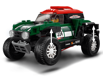 LEGO Speed Champions Rallyeauto 1967 Mini Cooper S und Buggy 2018 Mini John Cooper Works (75894)