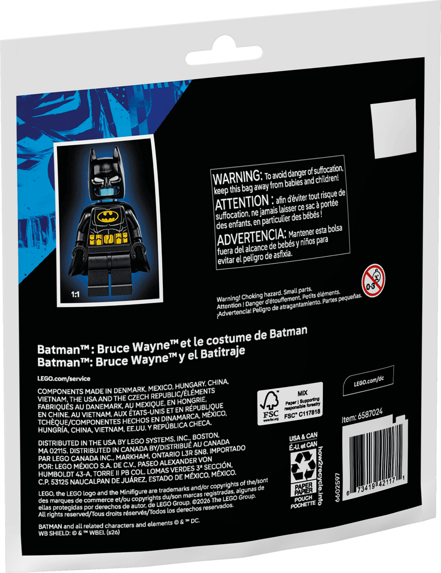 LEGO Super Heroes Batman Polybag: Bruce Wayne und der Batsuit (30726)