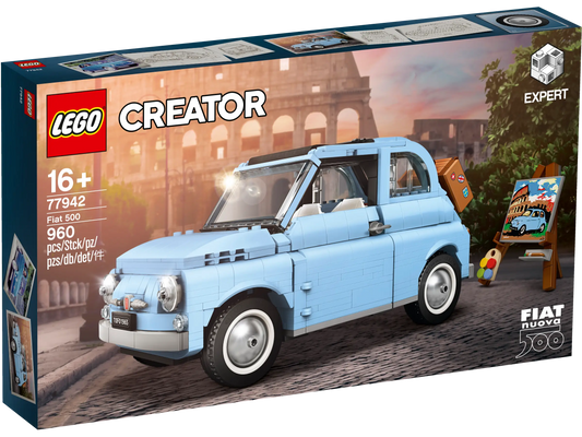 LEGO Creator Expert Fiat 500 Blau (77942)