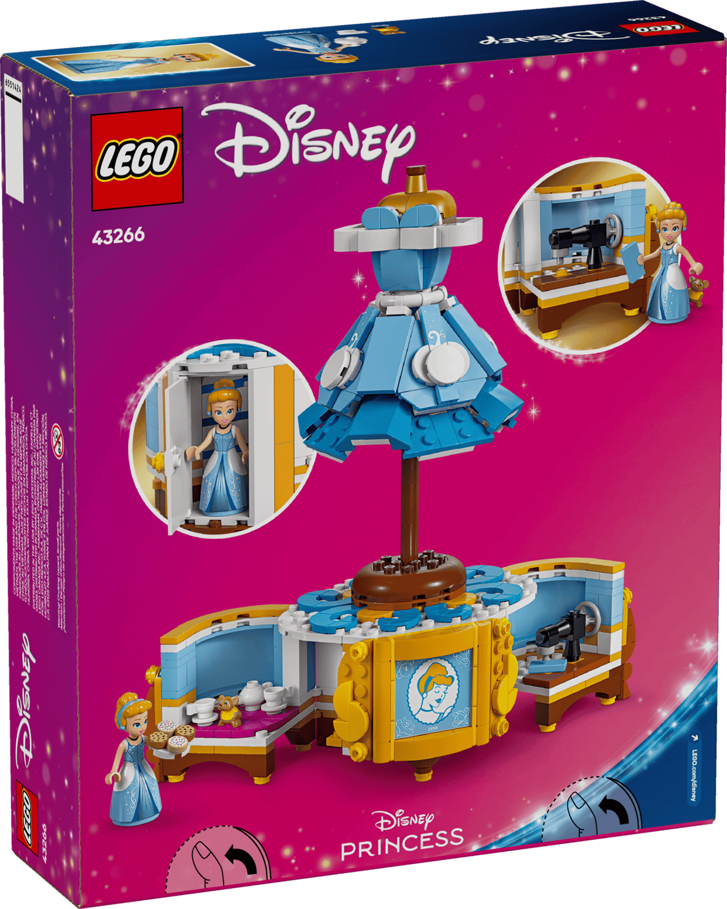 LEGO Disney Cinderellas Kleid (43266)