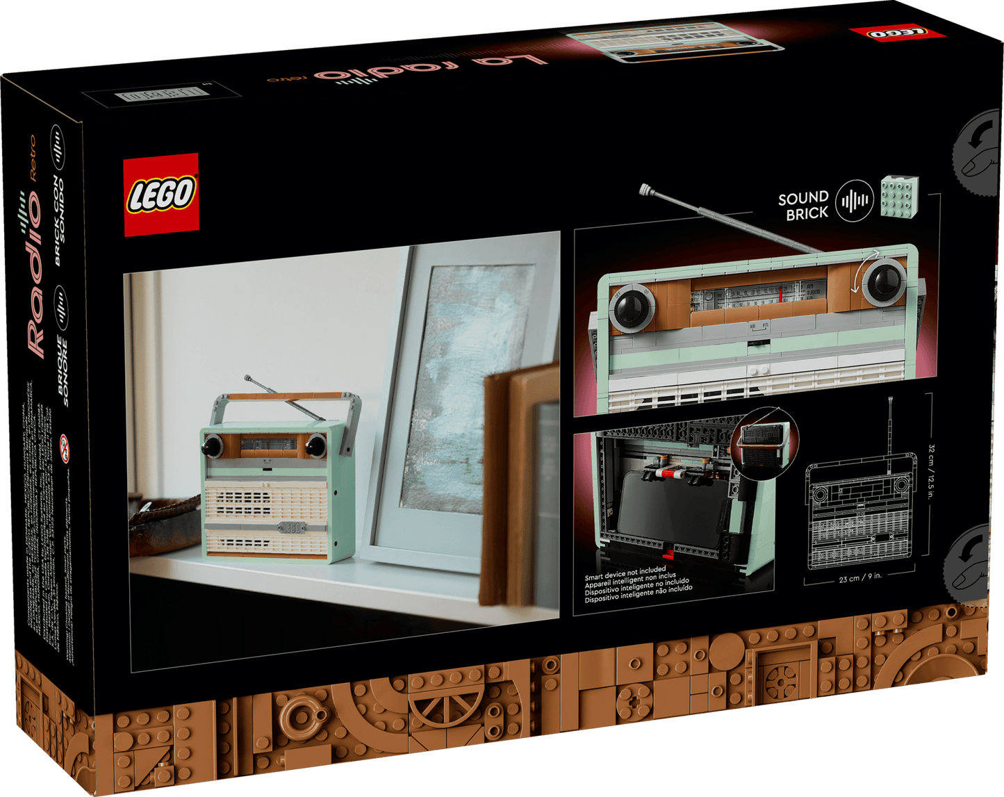 LEGO® Icons Retro-Kofferradio (10334)
