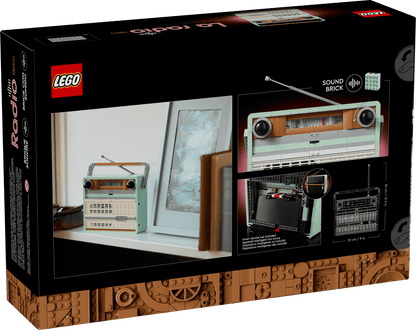 LEGO® Icons Retro-Kofferradio (10334)