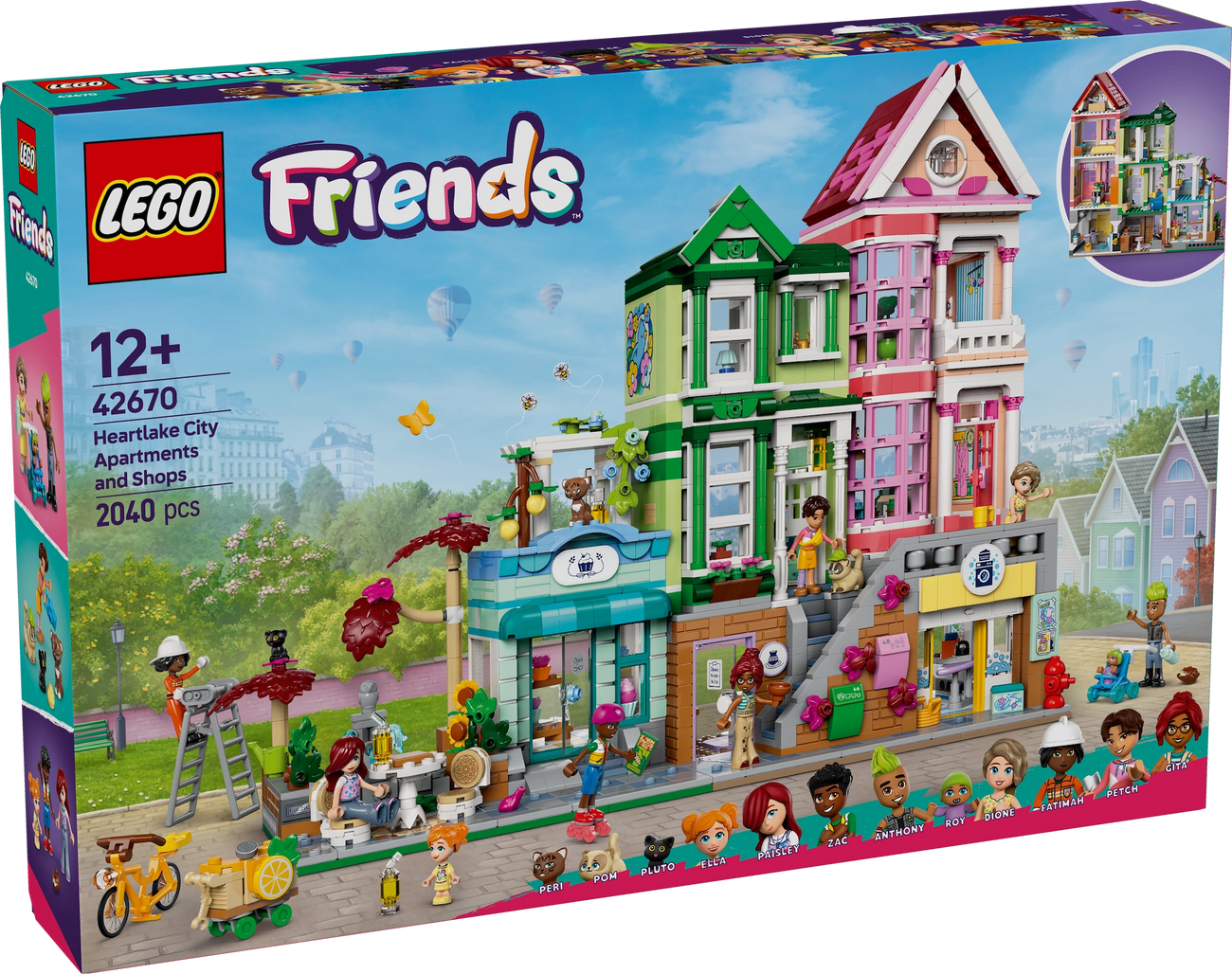 LEGO Friends Heartlake City Wohn- und Einkaufsstraße (42670)