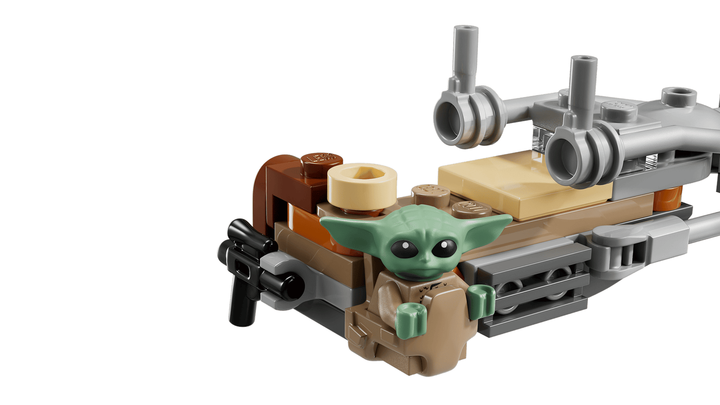 LEGO Star Wars Der Mandalorianer und Grogu auf ihrem Speeder Bike™ (75436)