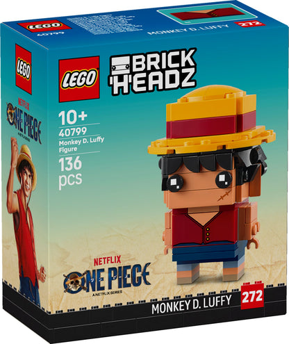 LEGO BrickHeadz ONE PIECE Monkey D. Luffy Figur (40799)