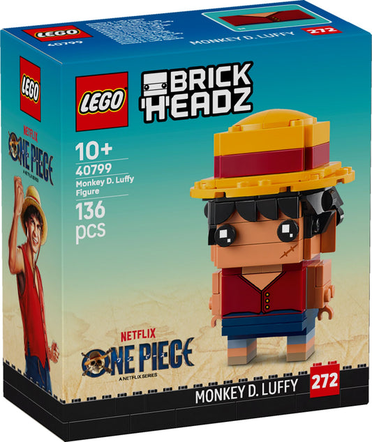 LEGO BrickHeadz ONE PIECE Monkey D. Luffy Figur (40799)