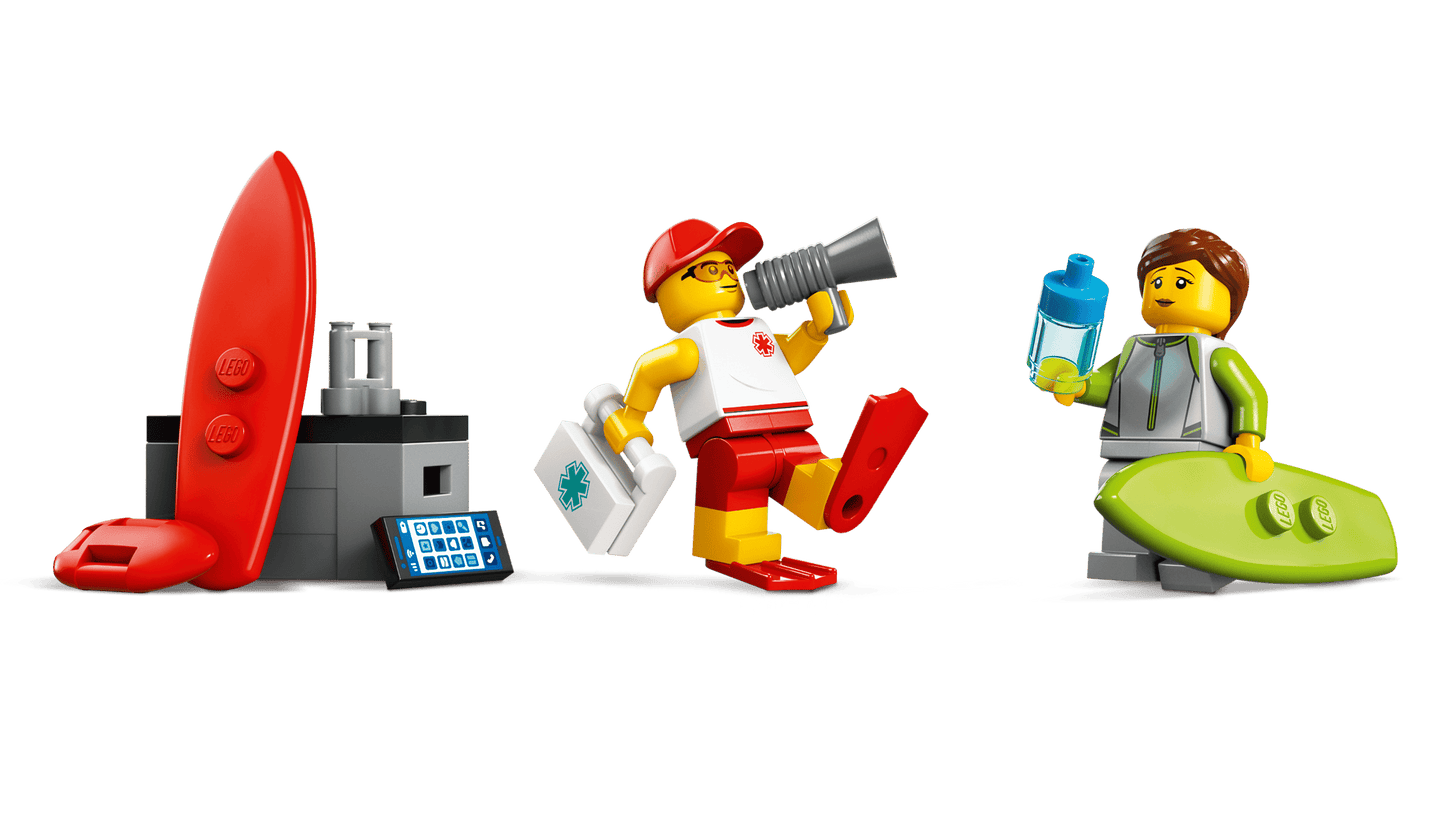 LEGO City Einsatzfahrzeug der Rettungsschwimmer (60453)