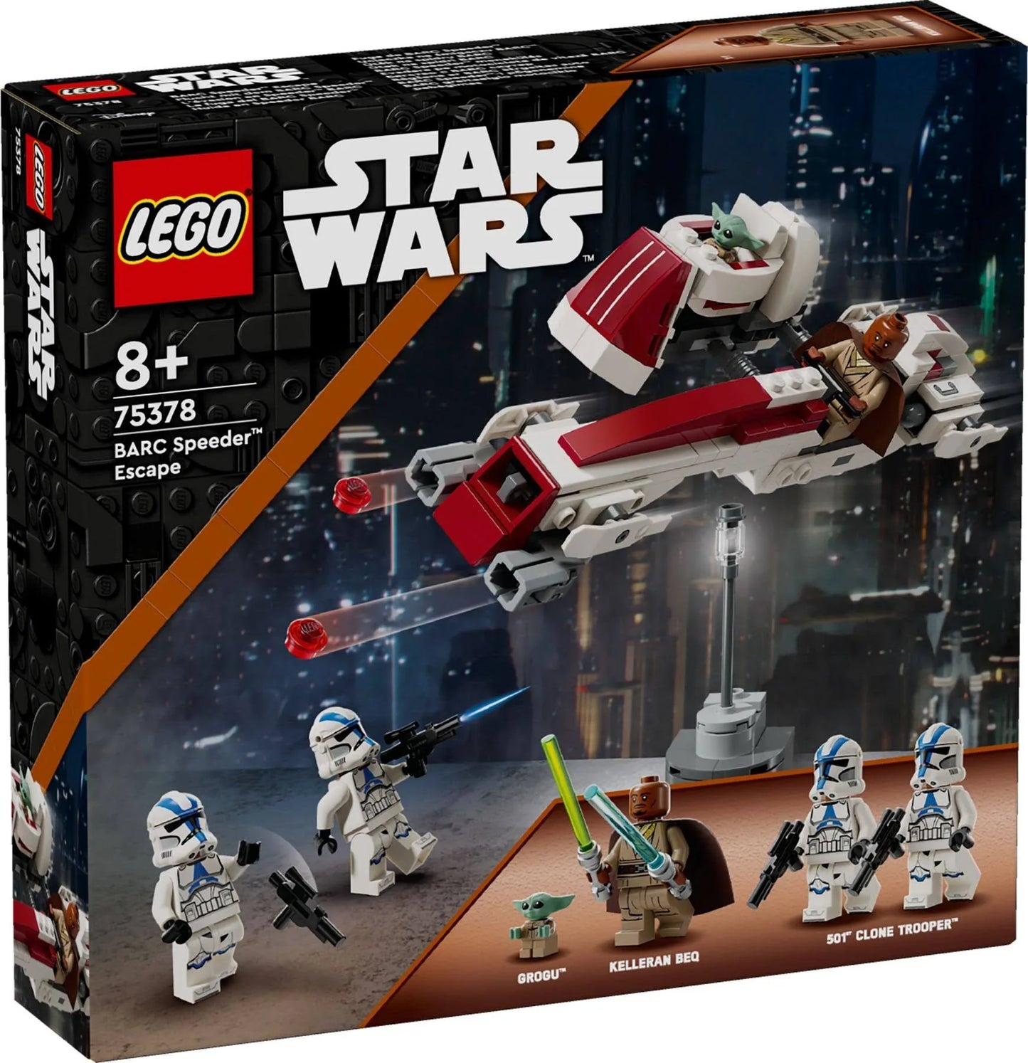 LEGO Star Flucht mit dem BARC Speeder™ (75378)
