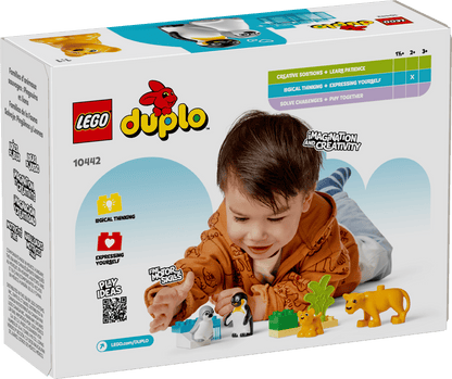 LEGO DUPLO Wildtier Familien Pinguine und Löwen (10442)