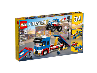 LEGO Creator 3in1 Stunt-Truck-Transporter (31085)