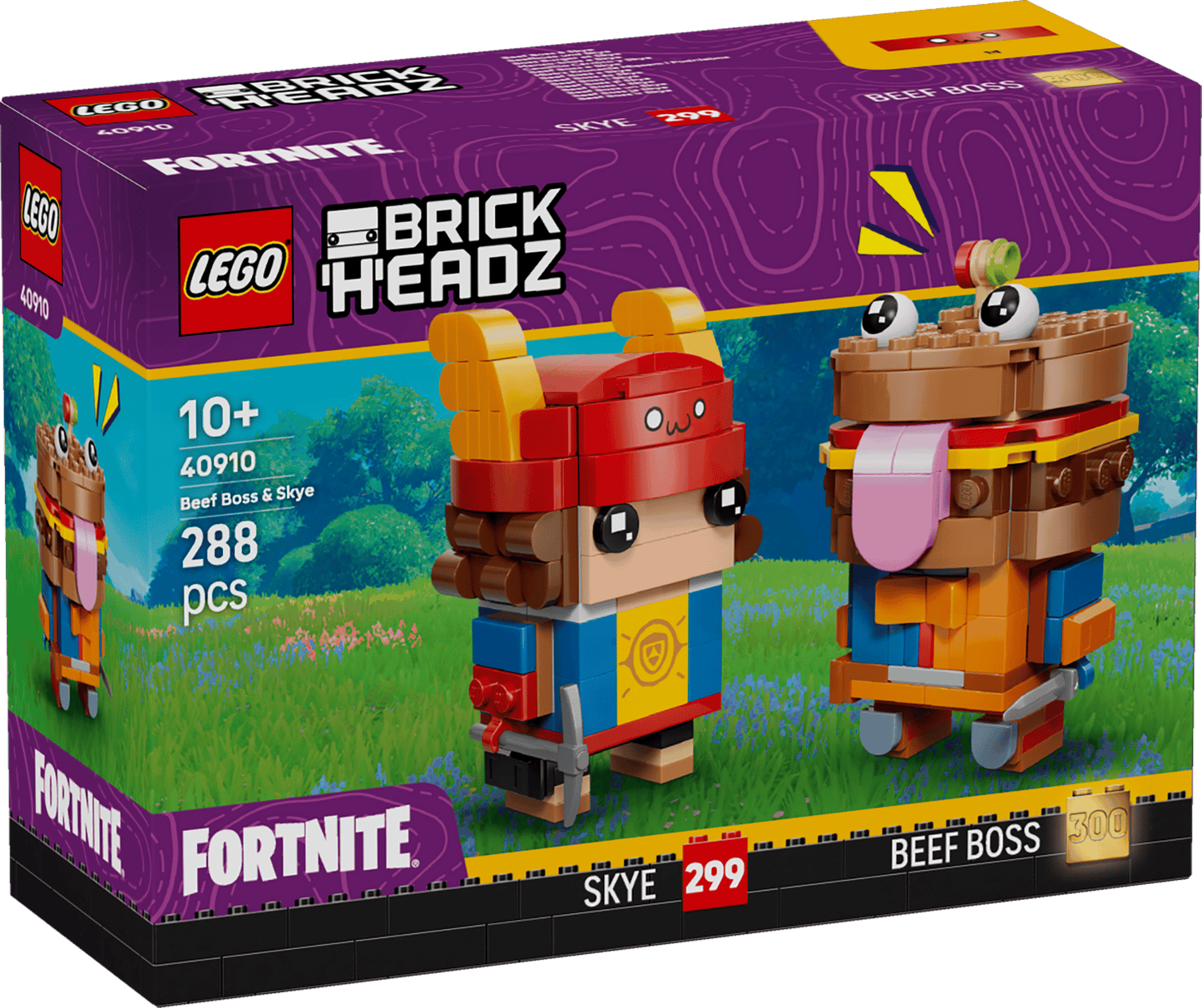 LEGO Fortnite BrickHeadz Beefboss & Skye (40910)