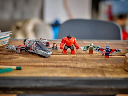 LEGO Marvel Super Heroes Showdown zwischen Captain America und Red Hulk (76292)