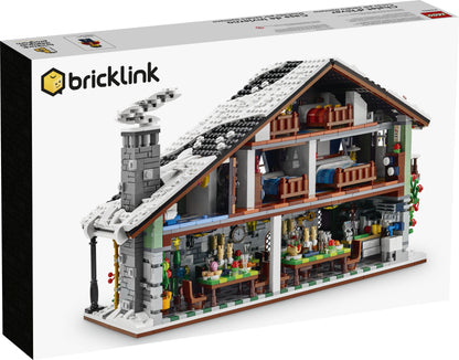 LEGO® Bricklink 910004 Winterliche Almhütte