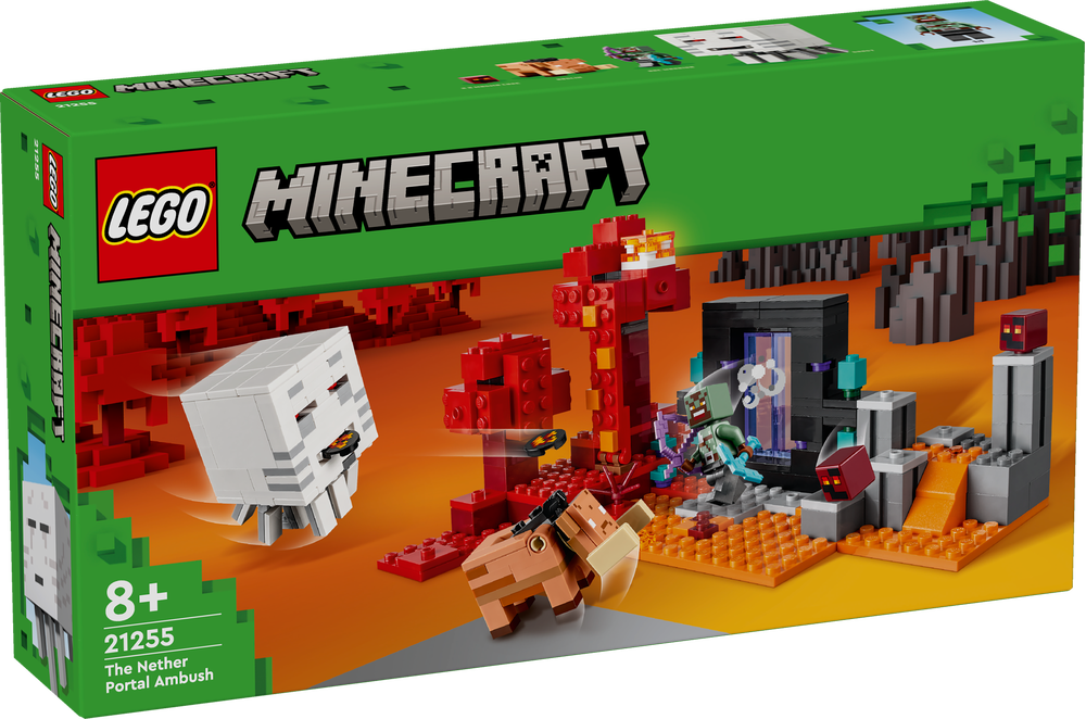LEGO Minecraft Hinterhalt am Netherportal (21255)