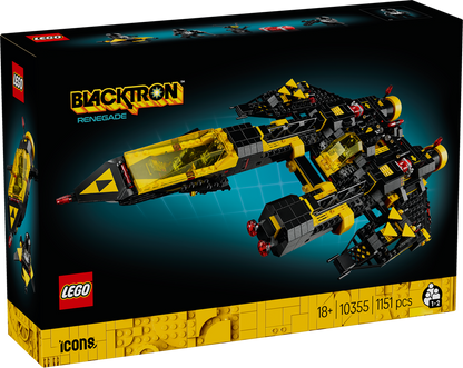 LEGO Icons Blacktron Renegade (10355)