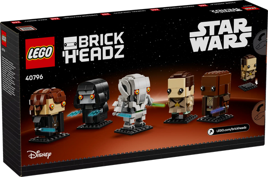 LEGO Star Wars BrickHeadz Helden und Bösewichte aus Die Rache der Sith (40796)