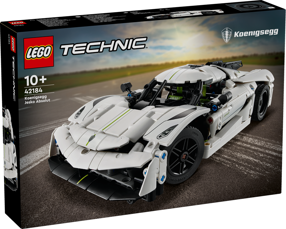 LEGO Technic Koenigsegg Jesko Absolut Supersportwagen in Weiß (42184)