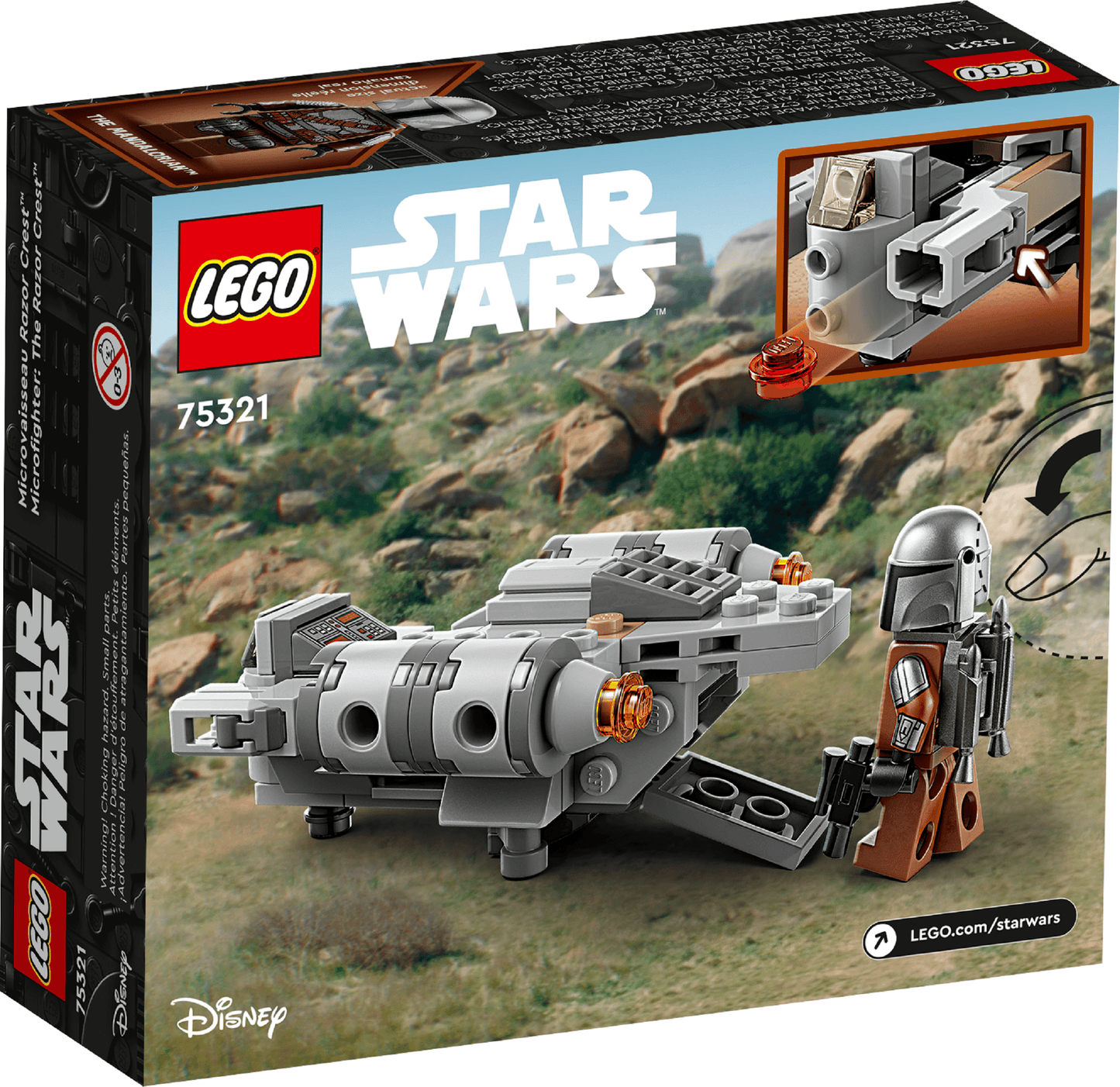 LEGO Star Wars Razor Crest™ Microfighter (75321)