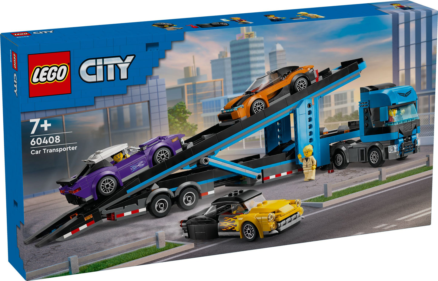 LEGO City Autotransporter mit Sportwagen (60408)