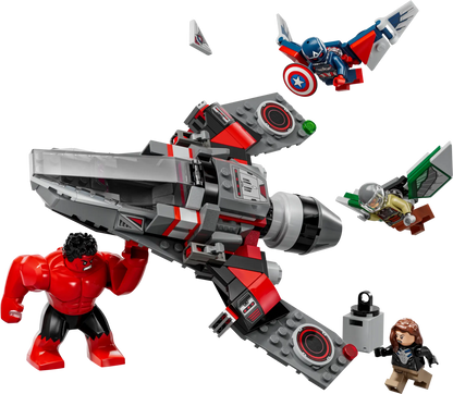 LEGO Marvel Super Heroes Showdown zwischen Captain America und Red Hulk (76292)