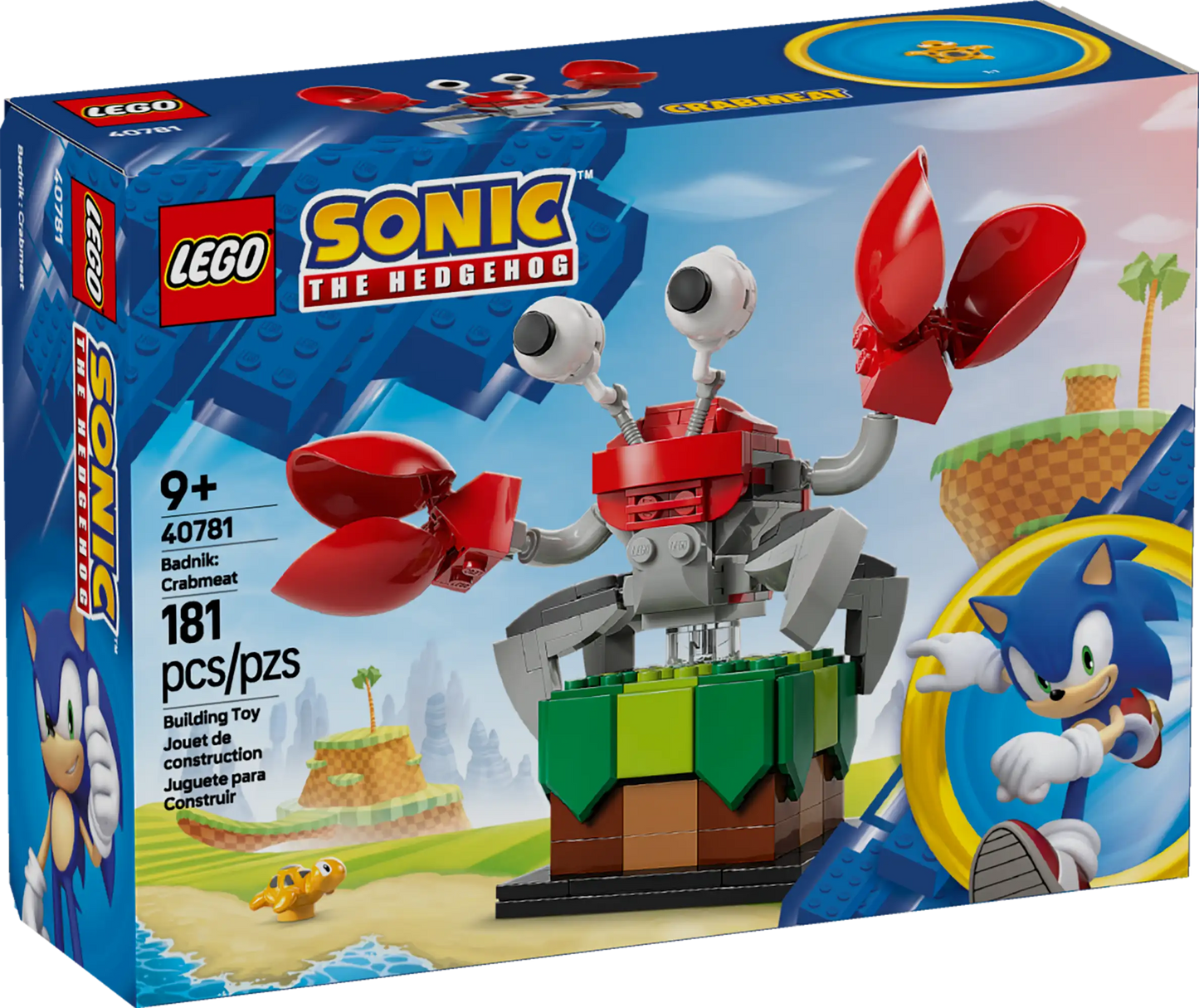 LEGO Sonic The Hedgehog Badnik: Crabmeat (40781)